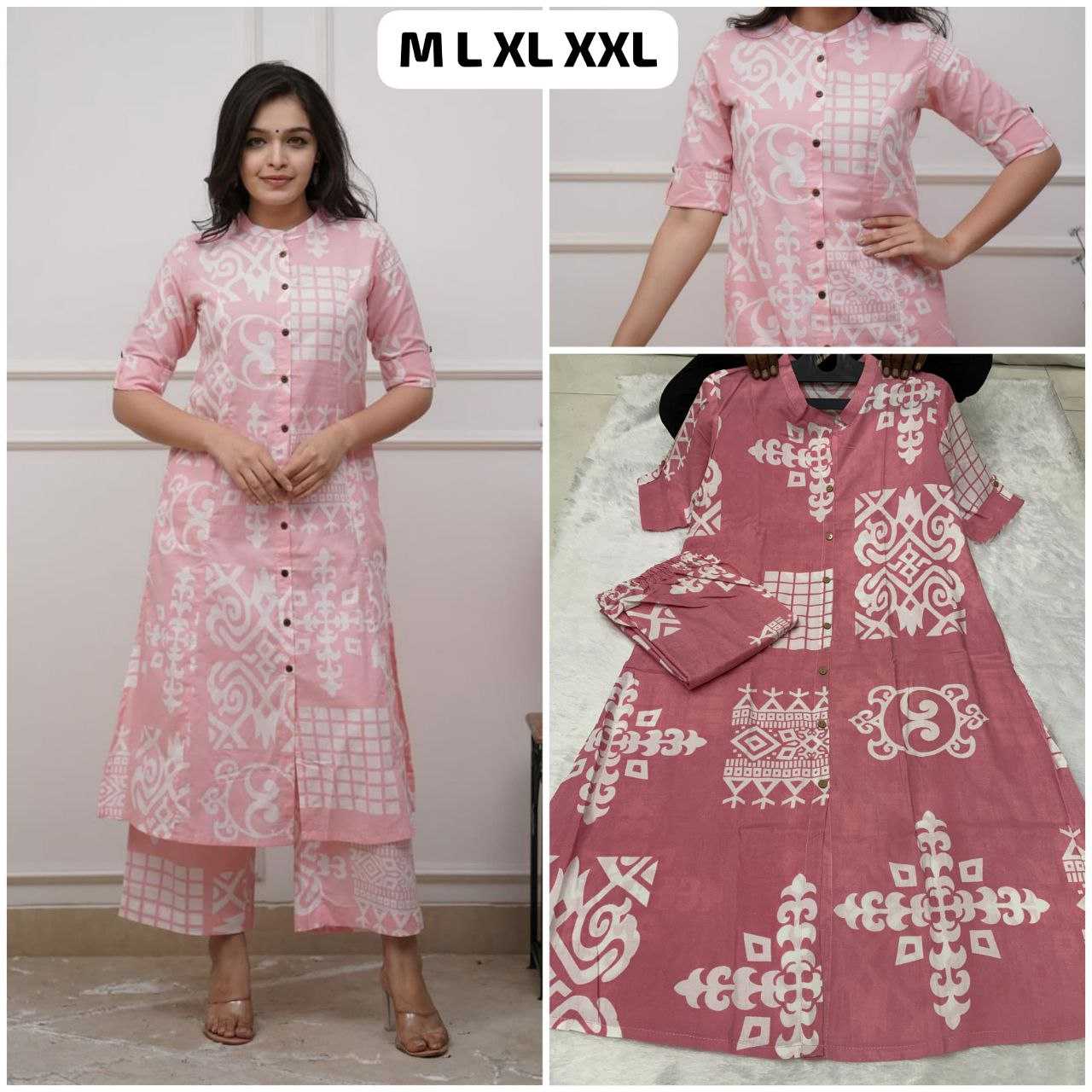 Reyon Cotton  A-Line Dresse
